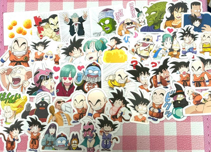 Dragon Ball 1,  40 pcs,  DB, Arale, Akira Toriyama, stickers