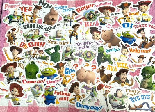 Toy Story 1,  40 pcs, Disney, Pixer, stickers