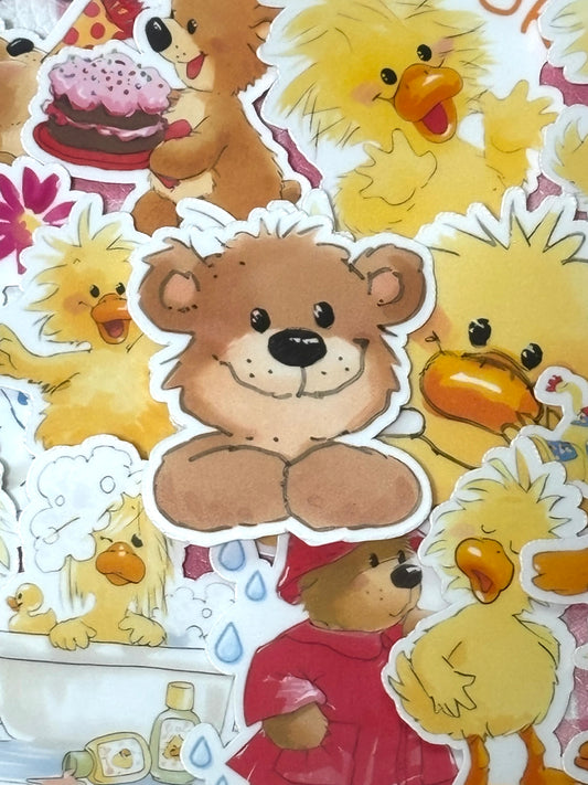 Suzy's Zoo 2,  40 pcs, stickers