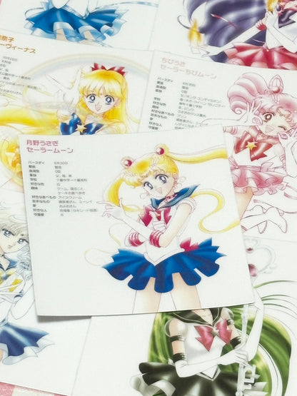 Sailor Moon 3, 11 pcs, stickers