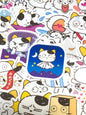 TAMA & FRIENDS 1,  40 pcs, stickers