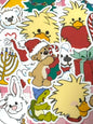 Suzy's Zoo 3,  40 pcs, stickers