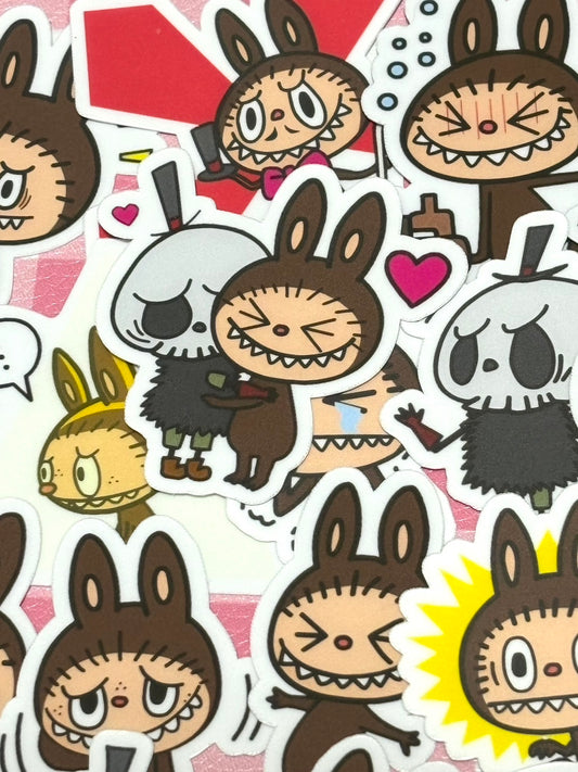 THE MONSTERS  stickers Kawaii LABUBU