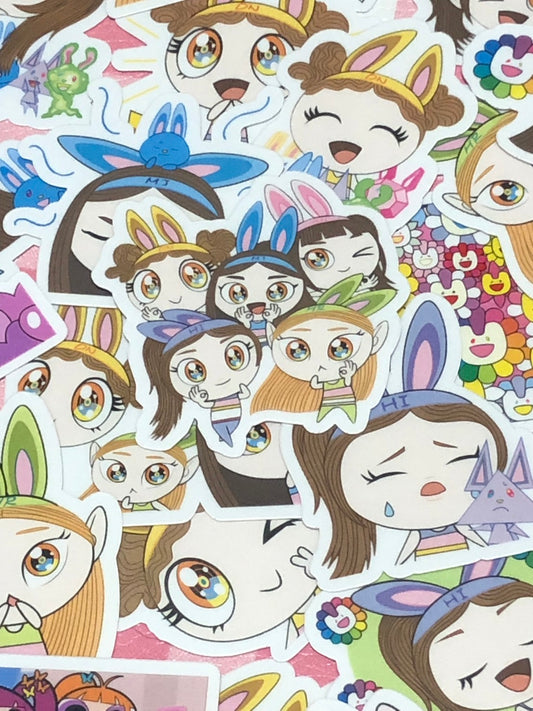 NewJeans 2,  26 pcs, NJ, NJZ, K-pop, MURAKAMI, stickers