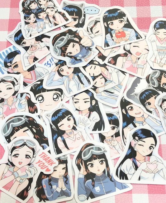 NewJeans 3,  24 pcs, NJ, NJZ, K-pop, Get up, stickers