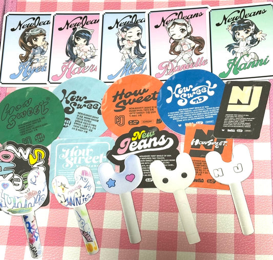 NewJeans 5,  19 pcs, NJ, NJZ, K-pop, Get up, stickers