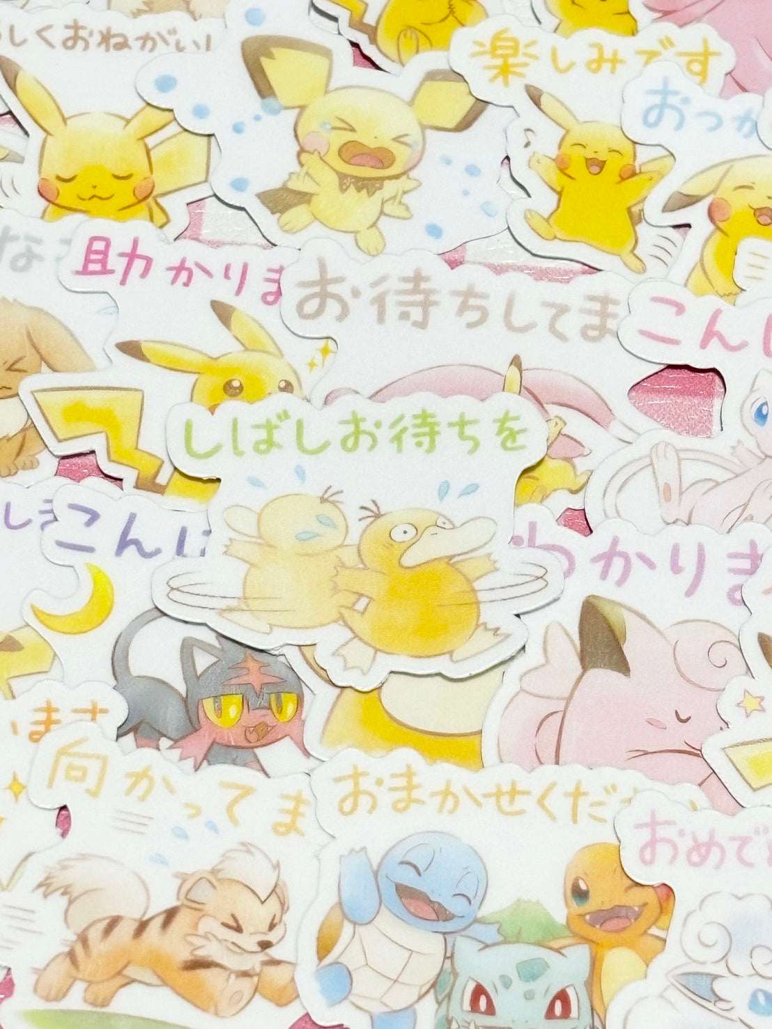 Pokemon 3,  40 pcs, stickers