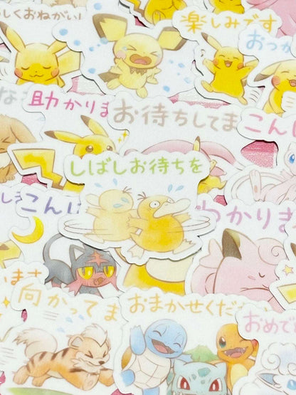 Pokemon 3,  40 pcs, stickers