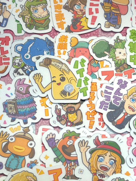 Fortnite 1,  40 pcs, stickers