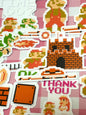 Mario 1,  25 pcs, pixel, stickers