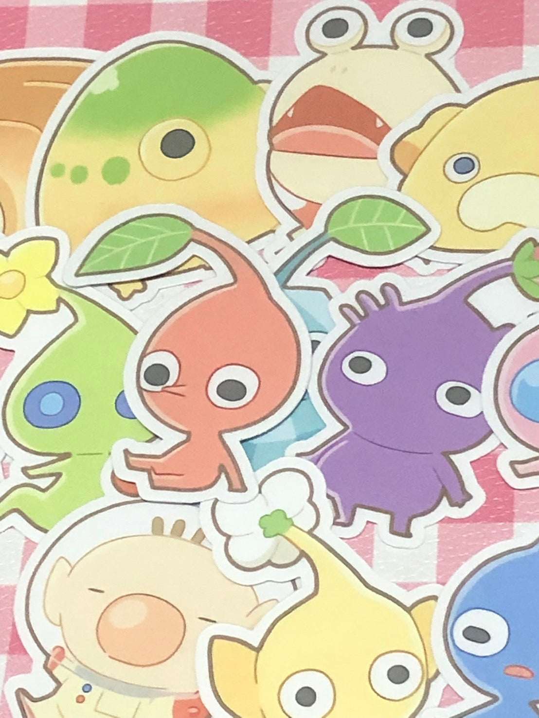 Pikmin,  15 pcs, stickers