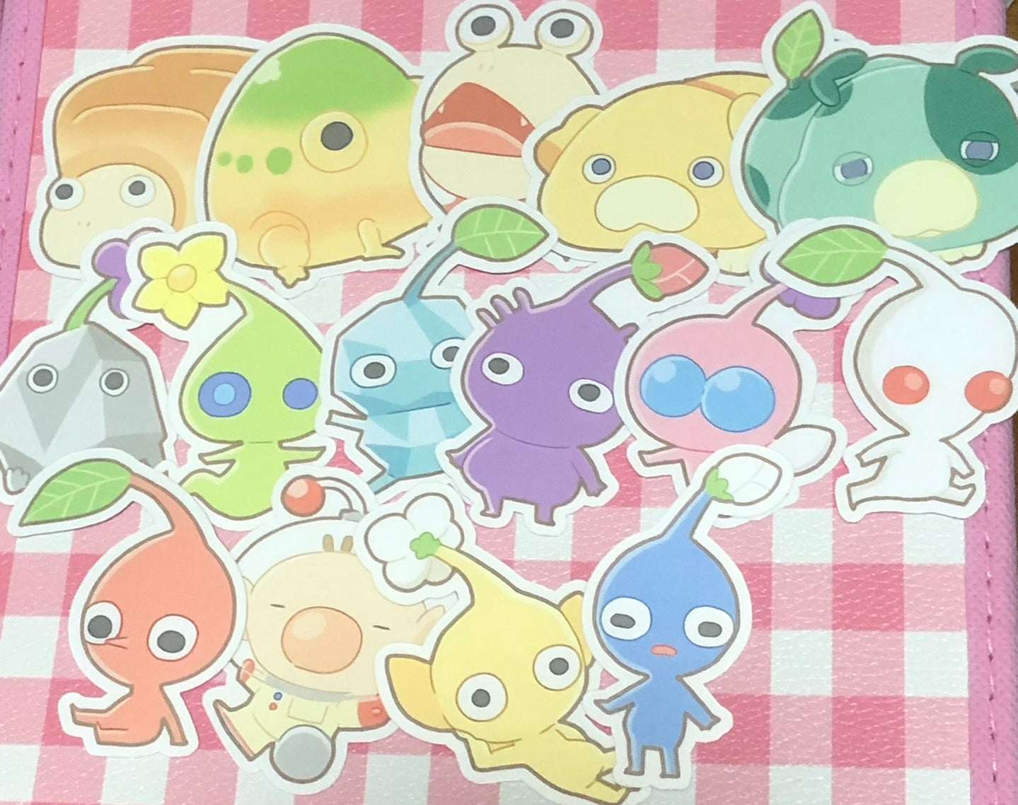 Pikmin,  15 pcs, stickers