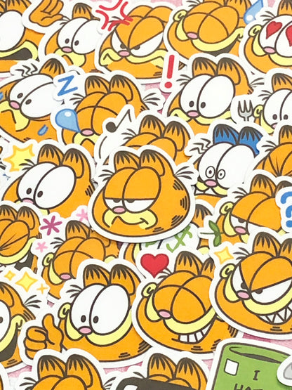Garfield 1, 40 pcs, stickers, Cat