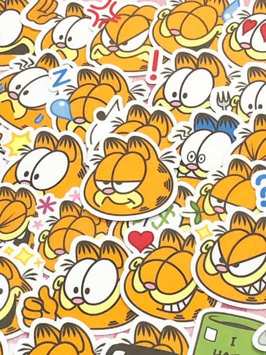 Garfield 1, 40 pcs, stickers, Cat