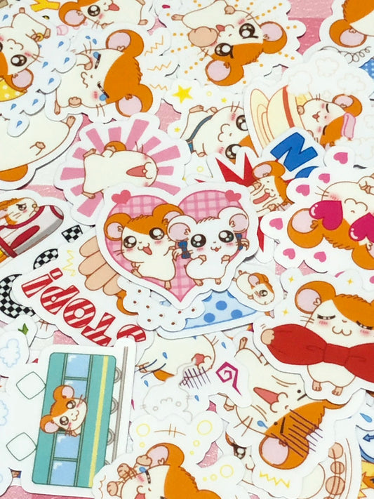 Hamtaro 1,  40 pcs,  stickers