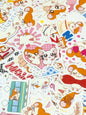 Hamtaro 1,  40 pcs,  stickers