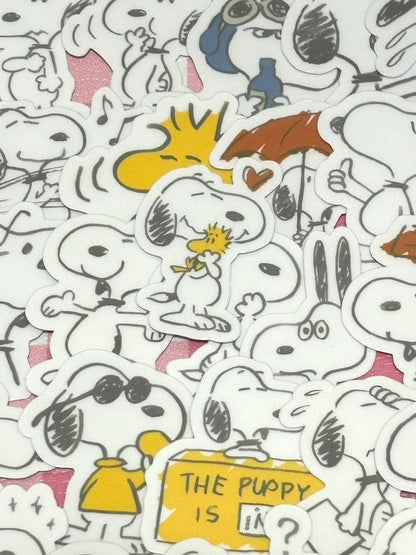 Snoopy 1,  40 pcs,  stickers