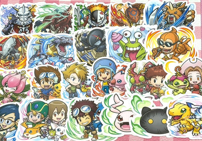 Digimon 1,  22 pcs, stickers
