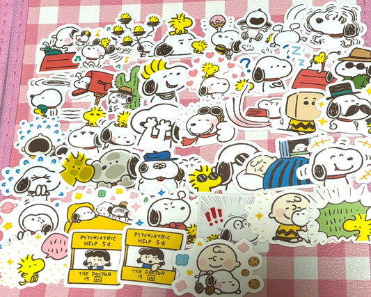 Snoopy 2,  40 pcs,  stickers
