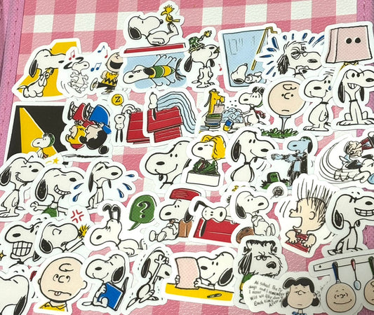 Snoopy 4,  40 pcs,  stickers