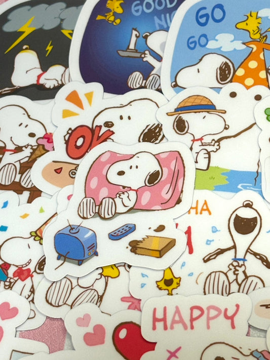 Snoopy 7,  24 pcs,  stickers
