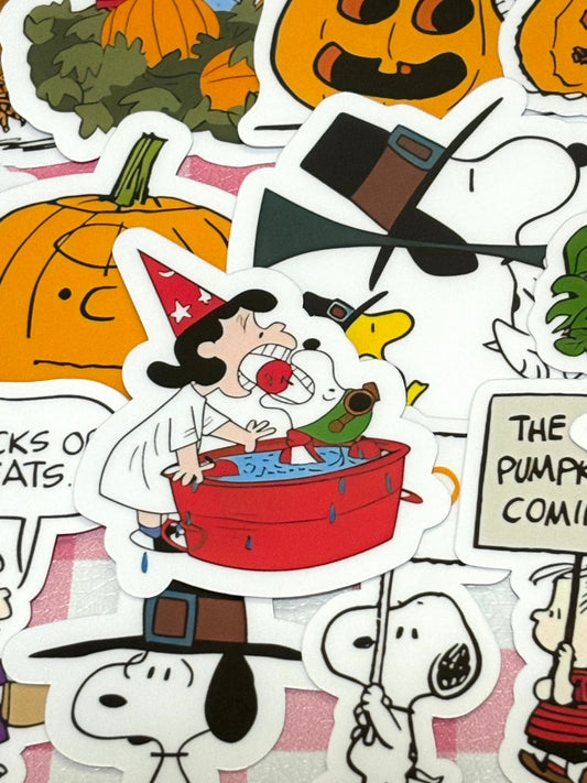 Snoopy 9,  17 pcs,  stickers