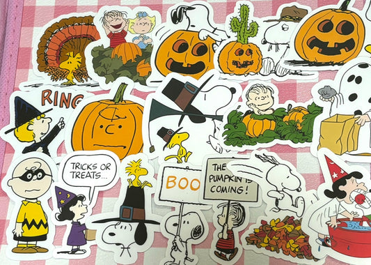 Snoopy 9,  17 pcs,  stickers