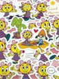 Parappa 3, 40 pcs, stickers, Sunny Funny