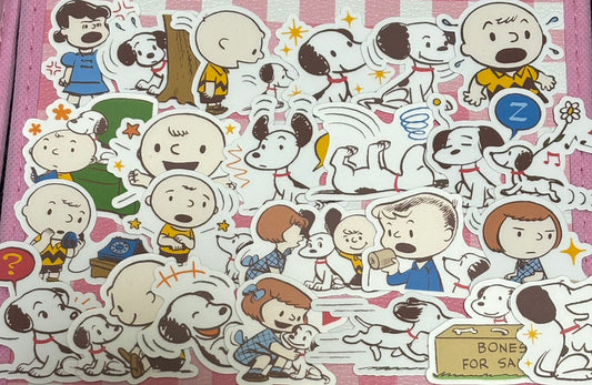 Snoopy 12,  24 pcs,  stickers