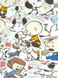 Snoopy 12,  24 pcs,  stickers
