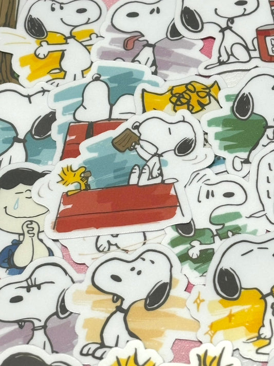 Snoopy 10,  40 pcs,  stickers