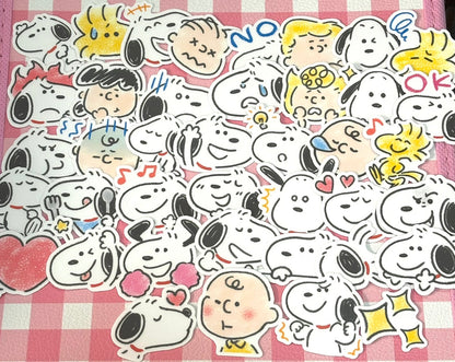 Snoopy 14,  40 pcs,  stickers