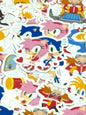 Sonic 1, 40 pcs, Stickers