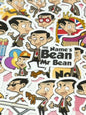 Mr. Bean,  40 pcs,  Rowan Atkinson, stickers