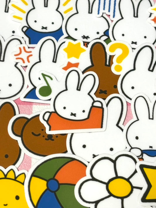 Miffy 1,  40 pcs,  stickers