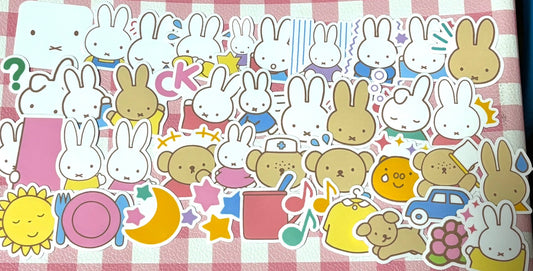 Miffy 2,  40 pcs,  stickers