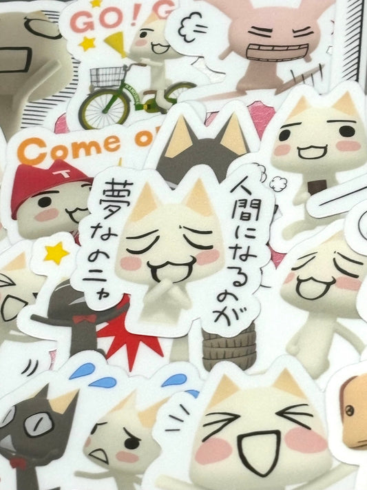 Toro Inoue Kawaii Stickers