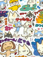 Toro Inoue Kawaii Stickers