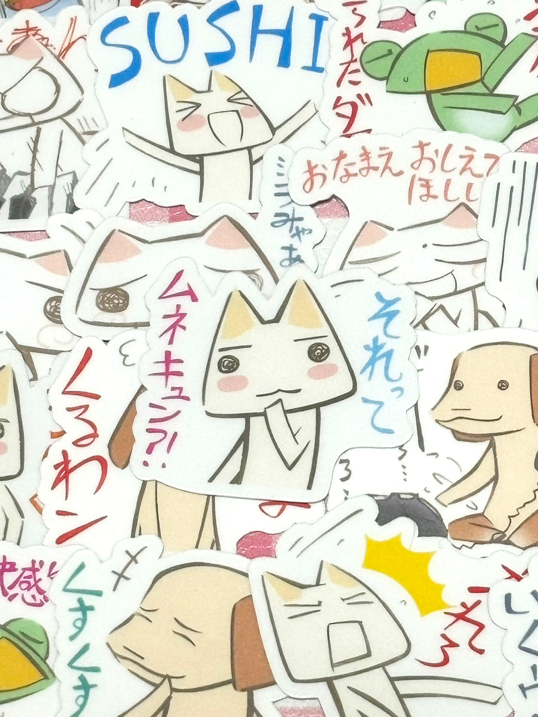 Toro Inoue Kawaii Stickers