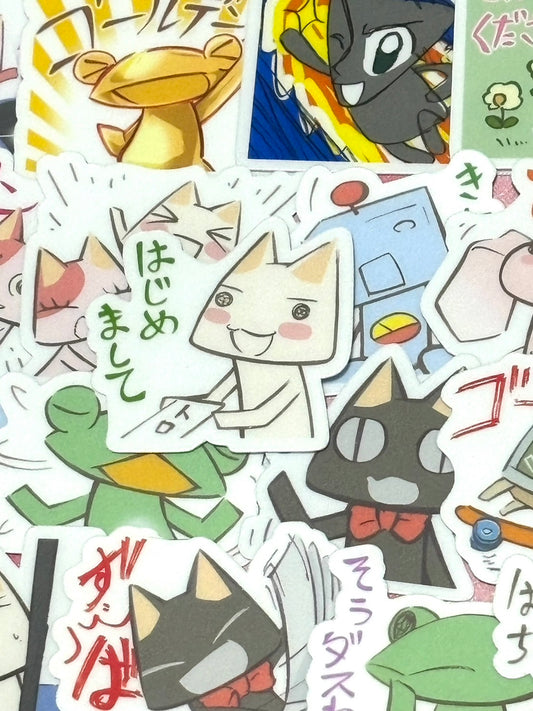 Toro Inoue Kawaii Stickers