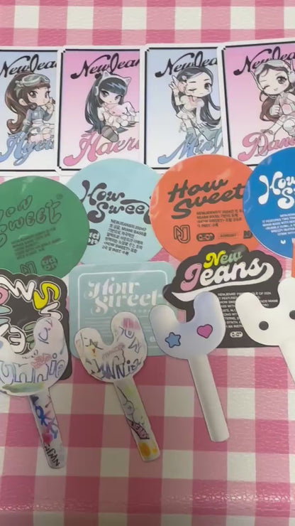 NewJeans 5,  19 pcs, NJ, NJZ, K-pop, Get up, stickers
