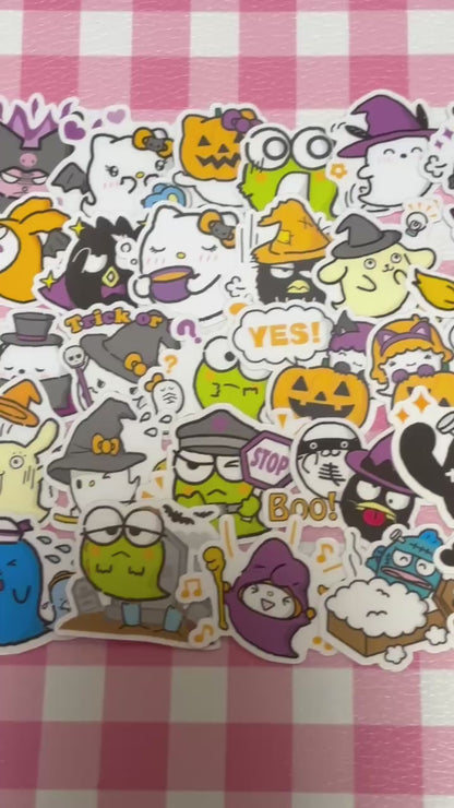 Sanrio Characters 1,  40 pcs, SANRIO, Halloween, stickers