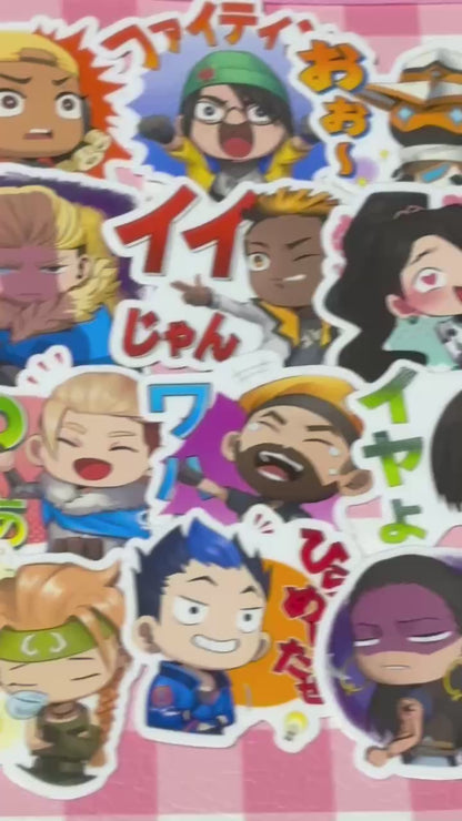 VALORANT 1,  24 pcs, stickers