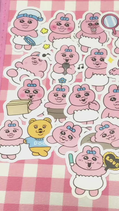 Opanchu Usagi 3, 24 pcs, stickers
