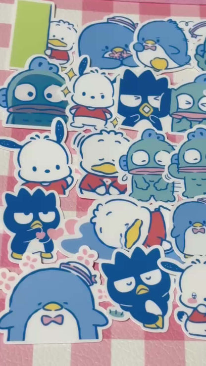 HAPIDANBUI 1, 40 pcs, SANRIO, stickers