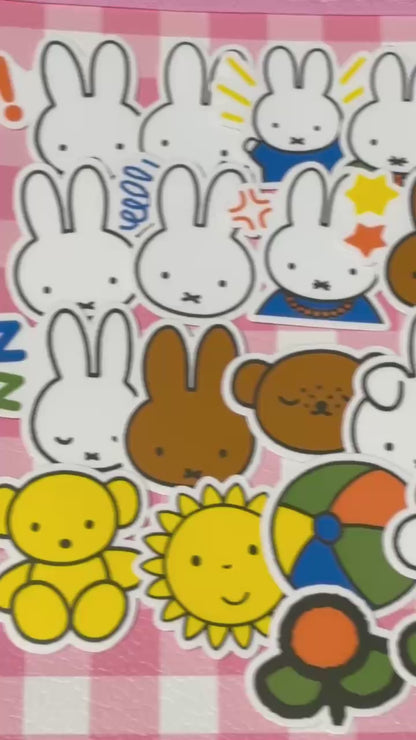 Miffy 1,  40 pcs,  stickers