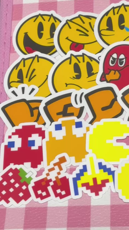 Pacman 1,  40 pcs, stickers