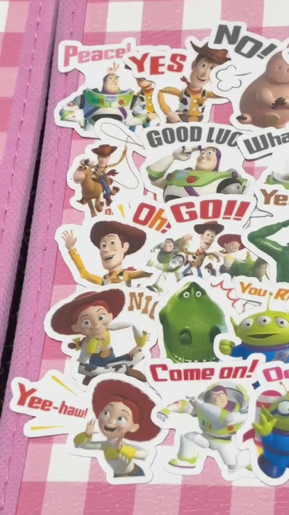 Toy Story 1,  40 pcs, Disney, Pixer, stickers