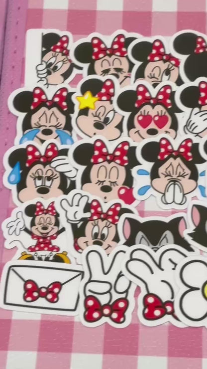 Minnie 2,  40 pcs, Disney, stickers
