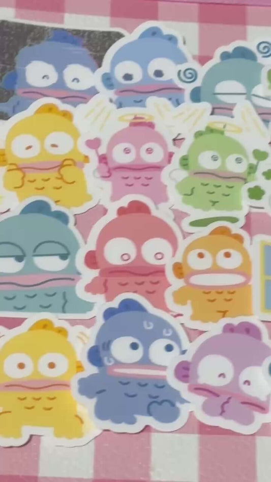 Hangyodon 7, 40 pcs, SANRIO, stickers